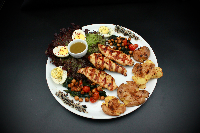 بشقاب فیله رژیمی